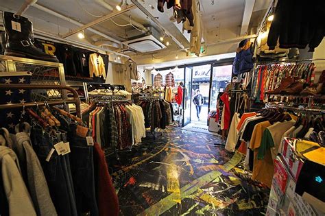 harajuku vintage stores.